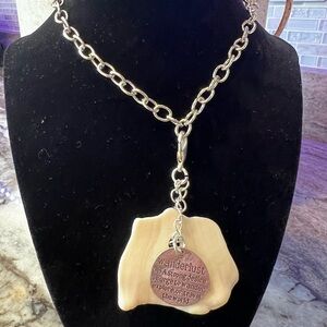 Silver Wanderlust Pendant Necklace